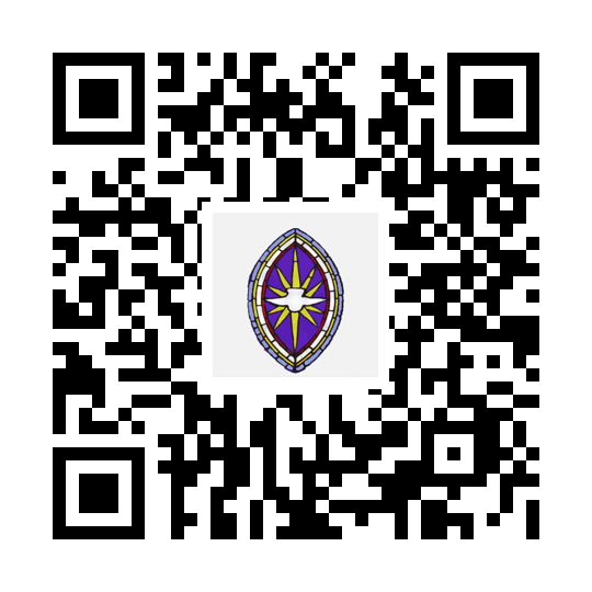 A QR code that links to the Parish Survey for Holy Comforter's rector search committee.