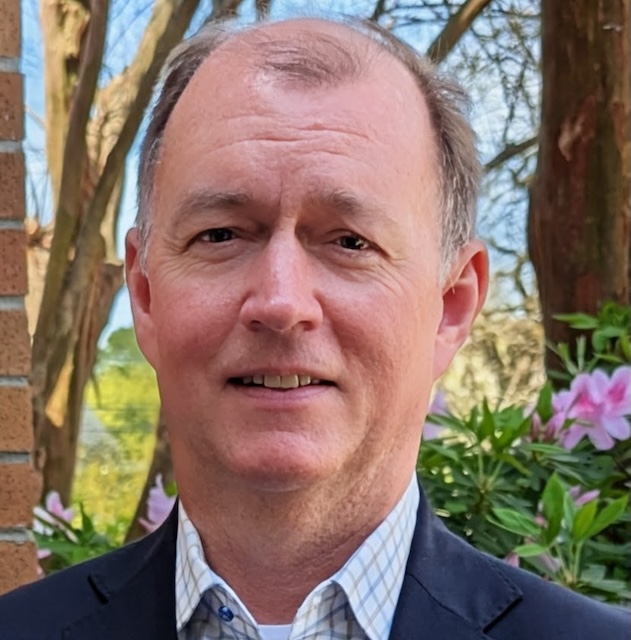 A photo of Steven Speaks, member of the Vestry at Holy Comforter.